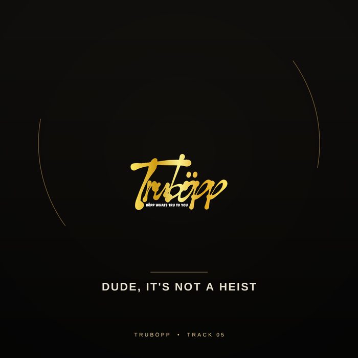 Dude, it's not a heist cover art